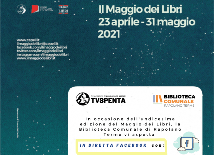 Provincia di Siena: TVSpenta e Biblioteca Comunale per “Il Maggio dei Libri” 2021 a Rapolano&nbsp;Terme