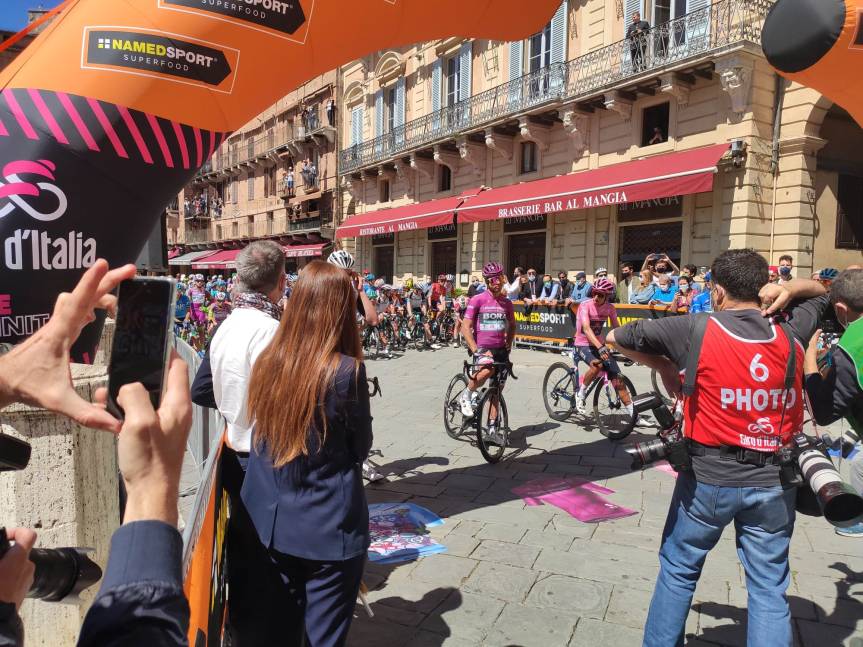 Siena: Il Giro d’Italia colora di rosa la nostra&nbsp;città