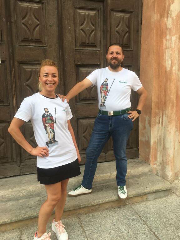 Palio di Asti, Asti, la statua di San Rocco ritorna a casa: Realizzate magliette personalizzate per&nbsp;l’occasione