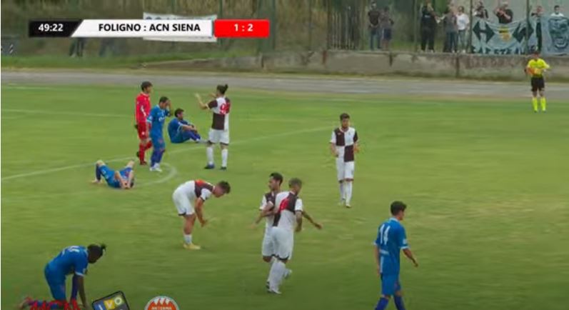 Siena, Acn Siena: Il Siena supera il Foligno 1-2 e torna alla&nbsp;vittoria