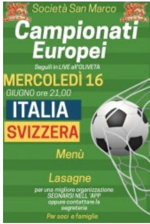 Siena, Contrada della Chiocciola: 16/06 Campionati Europei all’Oliveta