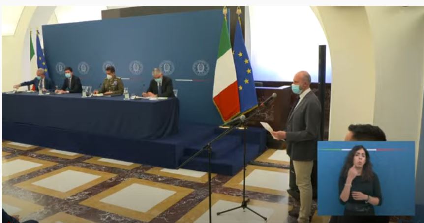 Italia, Covid-19: Conferenza stampa su campagna vaccinale e andamento epidemiologico con Speranza, Figliuolo, Locatelli e&nbsp;Brusaferro