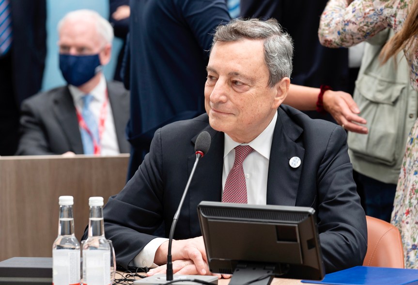 Italia: Il Presidente Draghi al Vertice&nbsp;G7