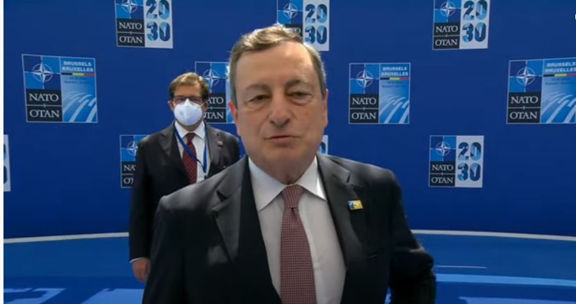 Italia: Il Presidente Draghi al Vertice Nato di&nbsp;Bruxelles