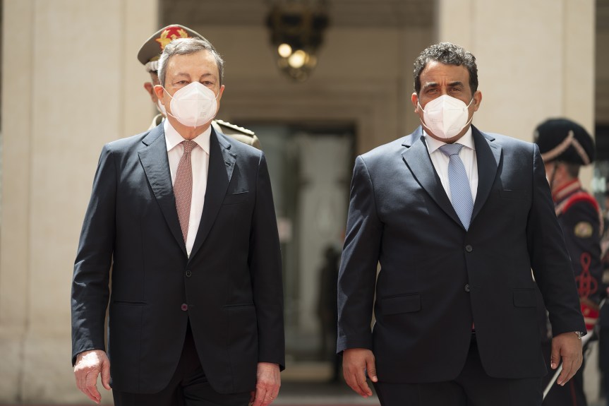 Italia: Draghi incontra il Presidente del Consiglio Presidenziale dello Stato di&nbsp;Libia