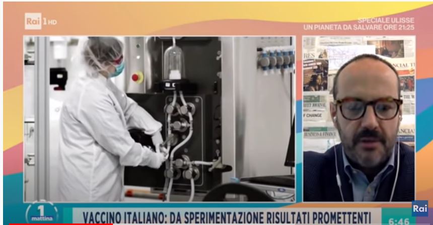 Siena: Il professor Montomoli è stato intervistato a&nbsp;Unomattina