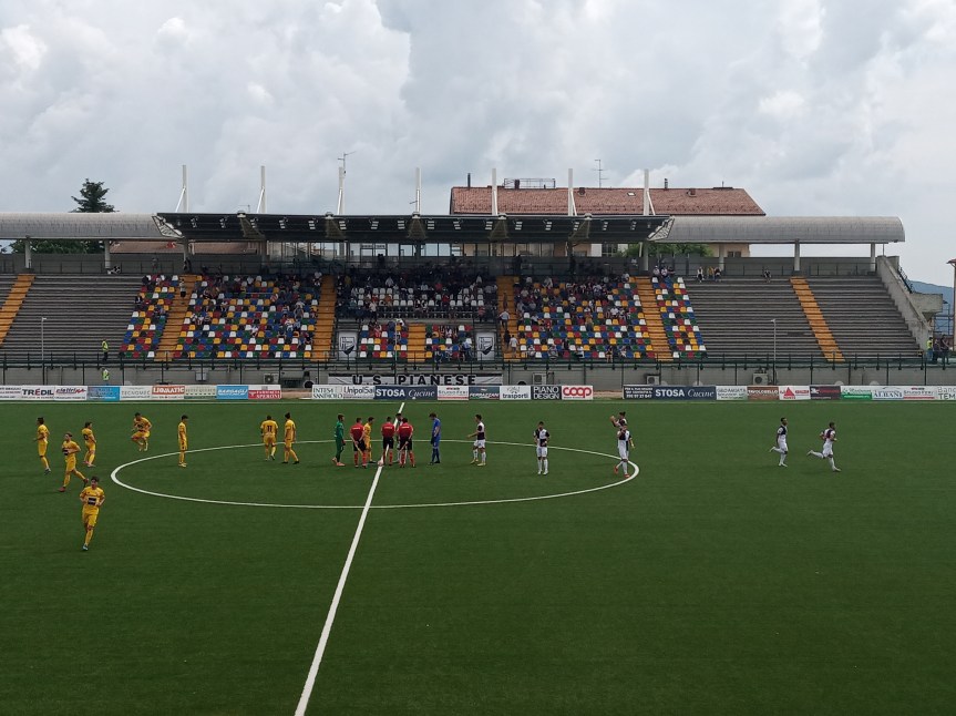 Siena, Acn Siena, Pianese-Siena, Gilardino: “Raggiunto l’obiettivo”. Bacci: “Perdere così non ci&nbsp;piace”