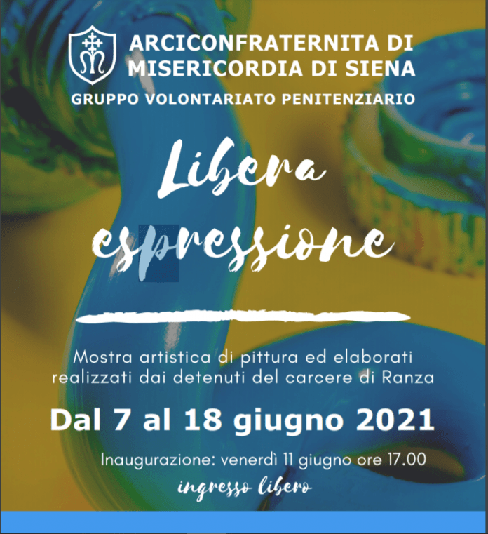 Provincia di Siena: San Gimignano, in mostra i quadri dei detenuti del Carcere di&nbsp;Ranza