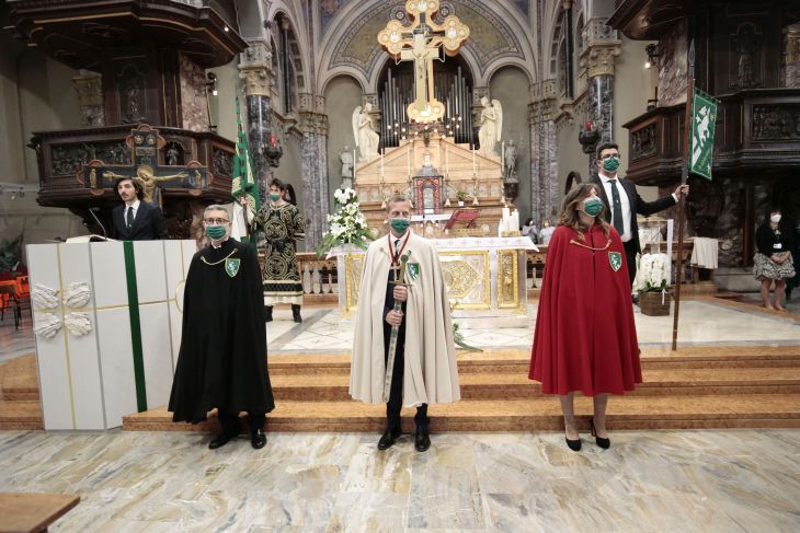 Palio di Legnano: Investitura della Reggenza della Contrada San Domenico in occasione del 2 Giugno, una data simbolo per il popolo&nbsp;biancoverde