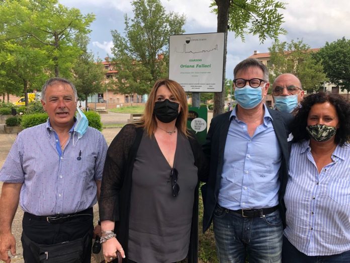 Siena, Piazza Oriana Fallaci a Taverne d’Arbia, De Mossi: “Donna di grande&nbsp;coraggio”