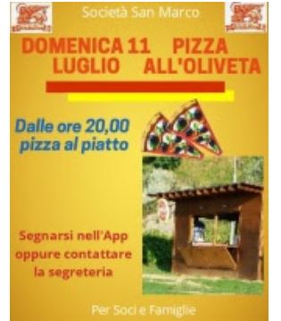 Siena, Contrada della Chiocciola: 11/07 Pizza all’Oliveta