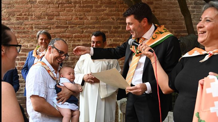 Siena: I battesimi nella contrada della&nbsp;Selva