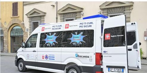Siena e Provincia, Il camper dell’Asl Toscana sud est in strada per le vaccinazioni: Partenza da Colle Val&nbsp;d’Elsa