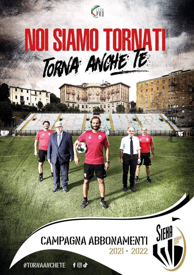 Siena, Acn Siena: Dalle 14.00 di domani 23/08 parte la campagna&nbsp;abbonamenti