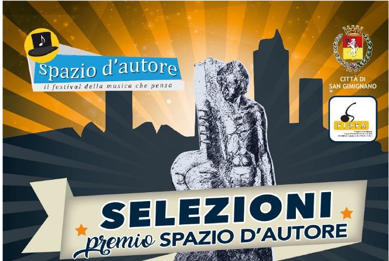 Provincia di Siena: San Gimignano, il Premio Spazio d’Autore 2021 al cantautore Agostino&nbsp;Celti