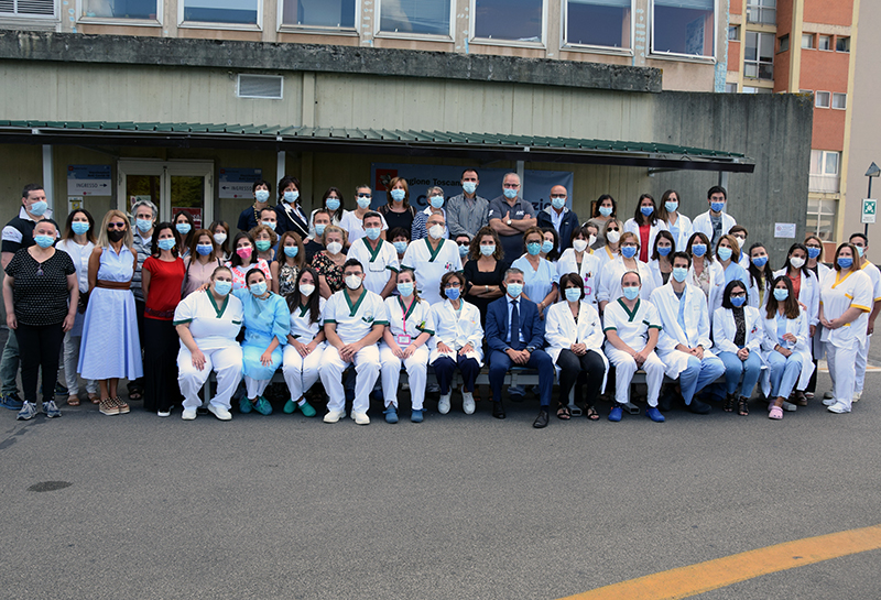 Siena, Ultimo giorno di lavoro per la Vax Unit dell’Aou Senese: Effettuate 77826 vaccinazioni grazie al lavoro di oltre 300&nbsp;professionisti