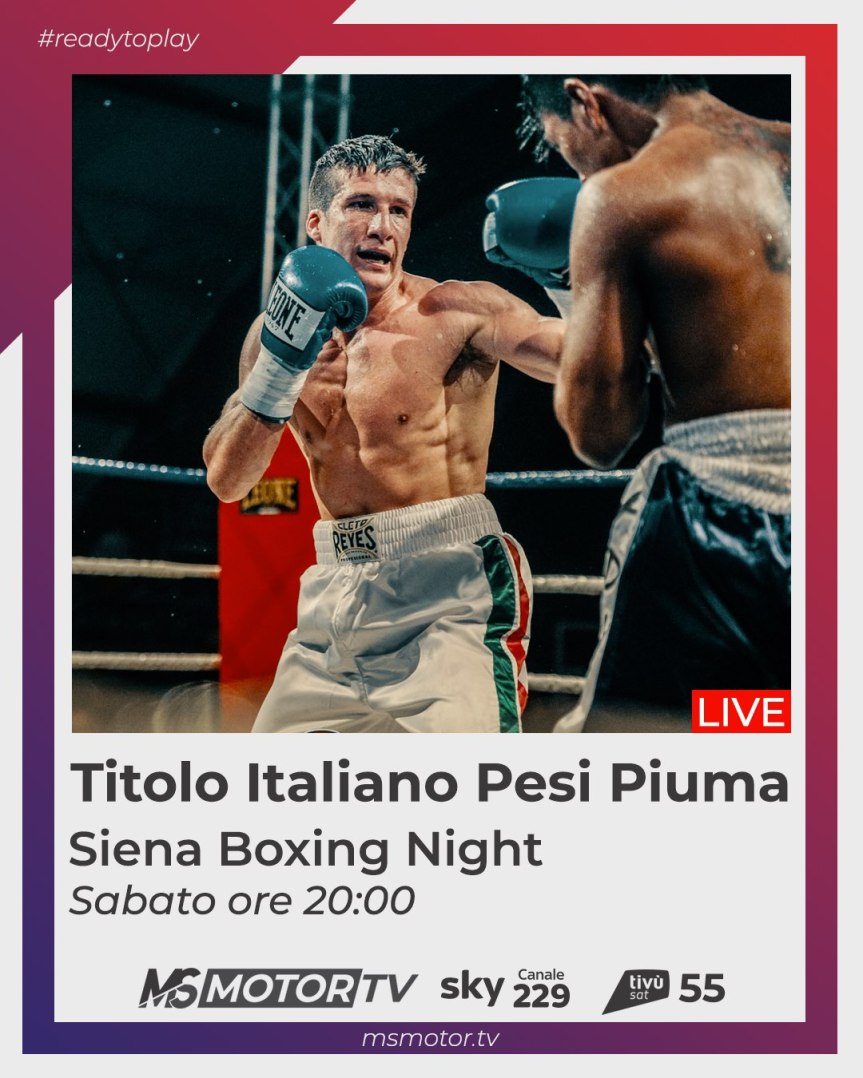 Titolo Campione Italiano Pesi Piuma