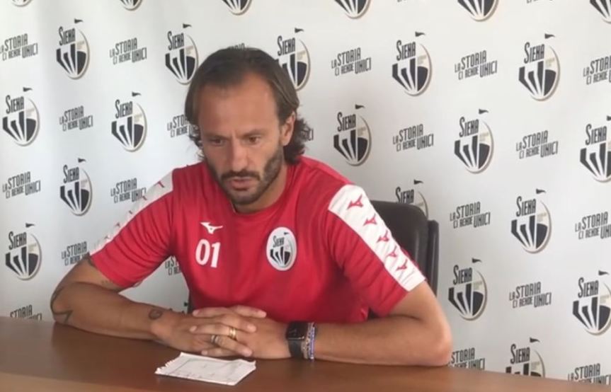 Siena, Acn Siena: Oggi 27/09 le parole di Gilardino prima del Montevarchi, 23&nbsp;convocati