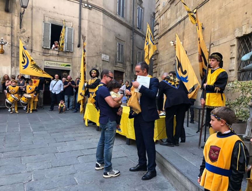 Siena, Contrada dell’Aquila: Ieri 11/09 21 nuovi&nbsp;battezzati