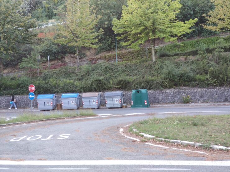Siena: Spostati i cassonetti dei rifiuti in viale&nbsp;Bracci