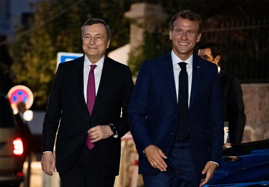 Itaklia: Incontro Draghi – Macron a&nbsp;Marsiglia
