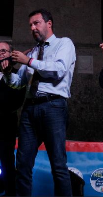 Siena: Suppletive, Salvini in città come un Calaf pucciniano accende l’entusiasmo dei&nbsp;sostenitori