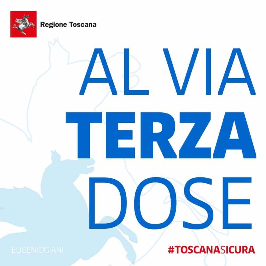 Toscana: Over60, terza dose prenotabile sul portale regionale dal 16&nbsp;ottobre