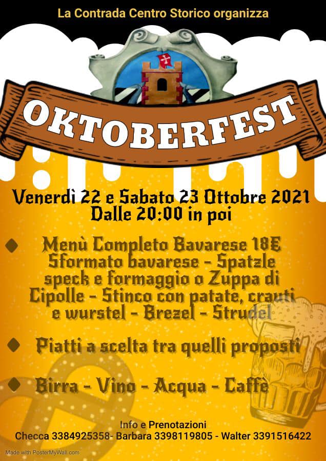 Palio di Bientina, Contrada Centro Storico: 22-23/10 Oktoberfest