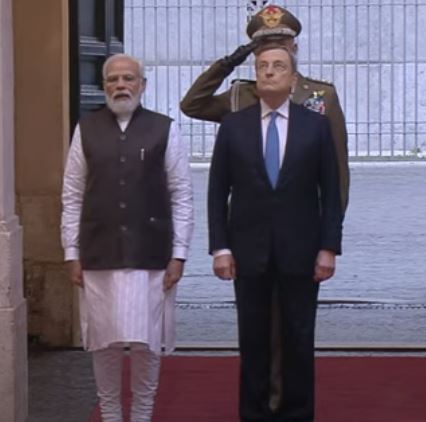 Italia: G20, il Presidente Draghi incontra il Primo Ministro dell’India&nbsp;Modi