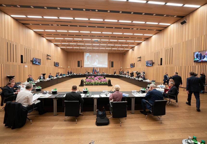 italia: Il Presidente Draghi in&nbsp;Slovenia