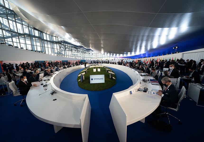 Italia: G20 Rome Summit – 31&nbsp;ottobre