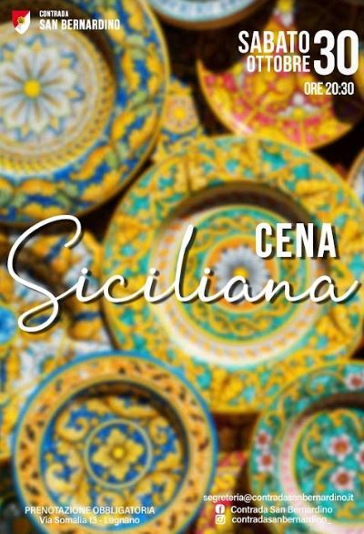 palio di legnano, Contrada San bernardino: 30/10 Cena Siciliana, Simone Gorletti nuovo&nbsp;Gonfaloniere