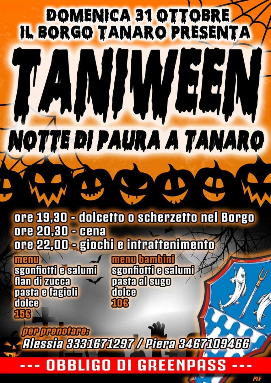 Palio di Asti, Comitato Palio Borgo Tanaro: 31/10&nbsp;Taniween