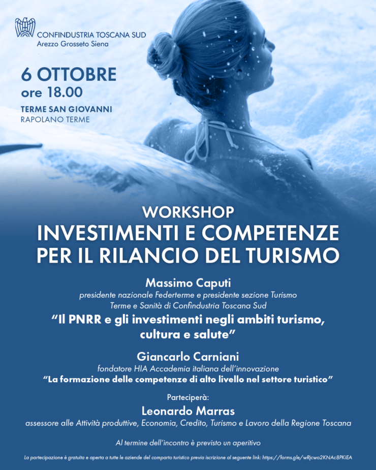 Provincia di Siena: “Investimenti e competenze per il rilancio del&nbsp;turismo”