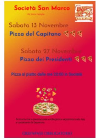 Siena, Contrada della Chiocciola: Pizza in&nbsp;Società