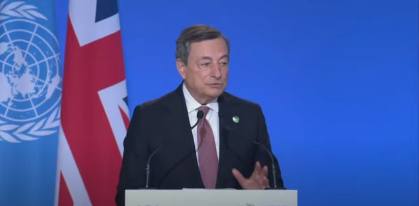 Italia: COP26 World Leaders Summit, presente il Presidente&nbsp;Draghi