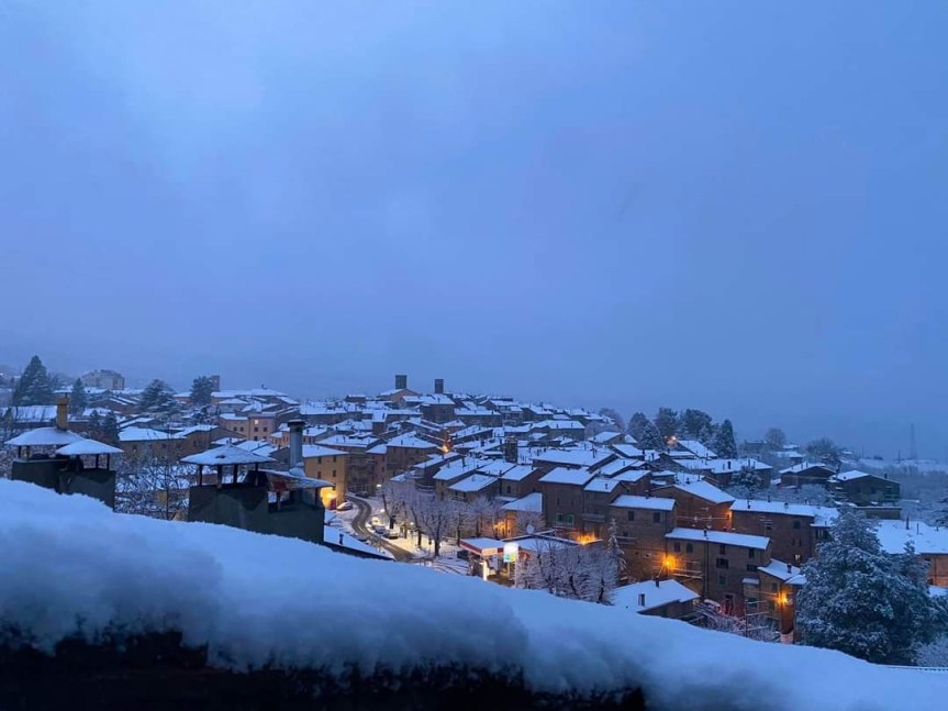 Provincia di Siena: Prima neve in provincia, stamani 29/11 fiocchi in&nbsp;Valdorcia