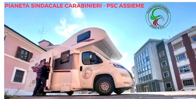 Siena: ”Pianeta Sindacale Carabinieri”, chiuso il viaggio in camper con oltre 700 carabinieri&nbsp;associati