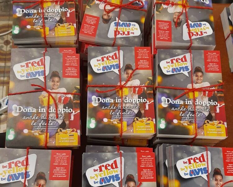 Toscana: Avis Toscana lancia la campagna di sensibilizzazione “Dona in doppio, anche durante le&nbsp;feste”