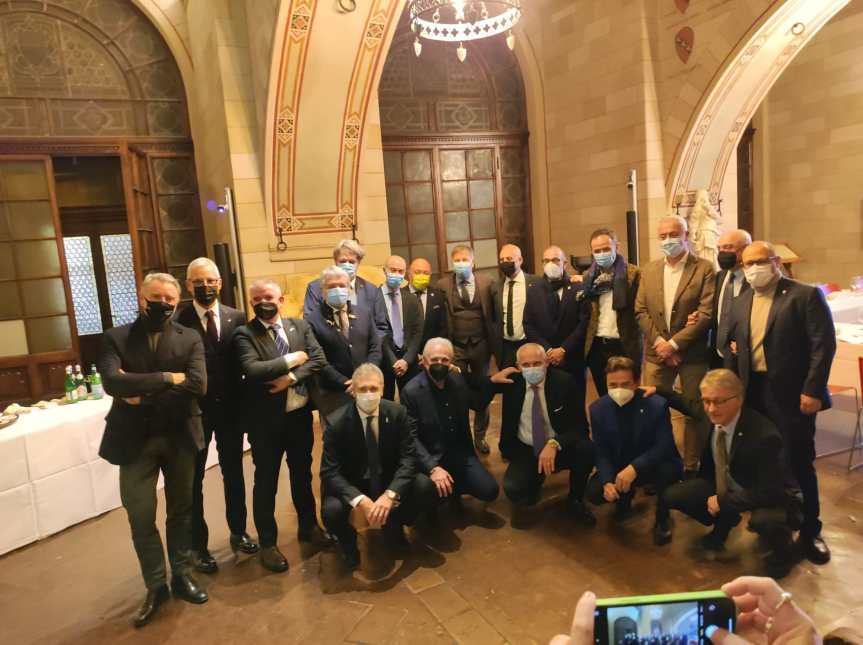 Palio di Siena, Cena degli auguri coi capitani, De Mossi: “Lavoriamo a un protocollo per un Palio sicuro e non&nbsp;snaturato”