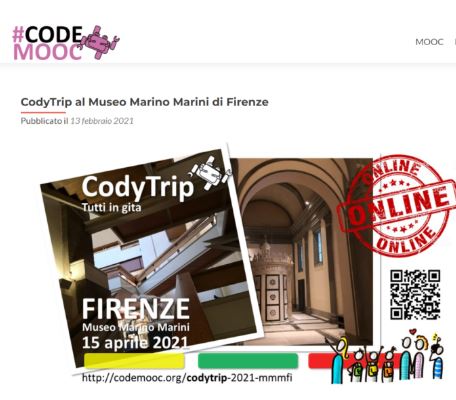 Toscana, Cody Trip: Le gite scolastiche si fanno&nbsp;online