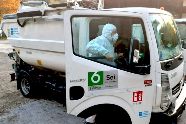 Toscana, Covid-19: Le nuove modalità di raccolta rifiuti alle utenze&nbsp;positive