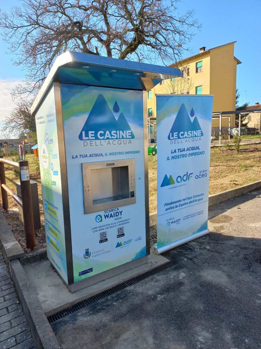 Provincia di Siena: AdF, a Monti in Chianti taglio del nastro per la casina&nbsp;dell’acqua