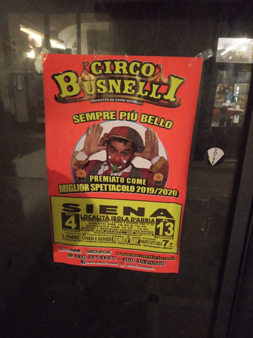 Siena, Il Circo Busnelli arriva: Tanti spettacoli fino al 13&nbsp;Febbraio