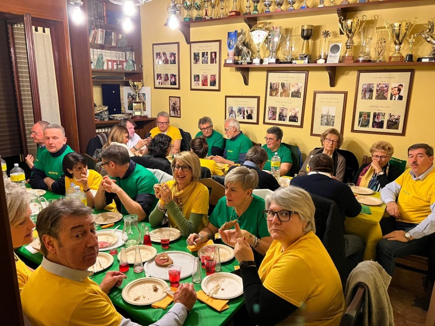 Palio di legnano, Contrada Sant’Ambrogio: Resoconto Cena dei 100 del&nbsp;19/02
