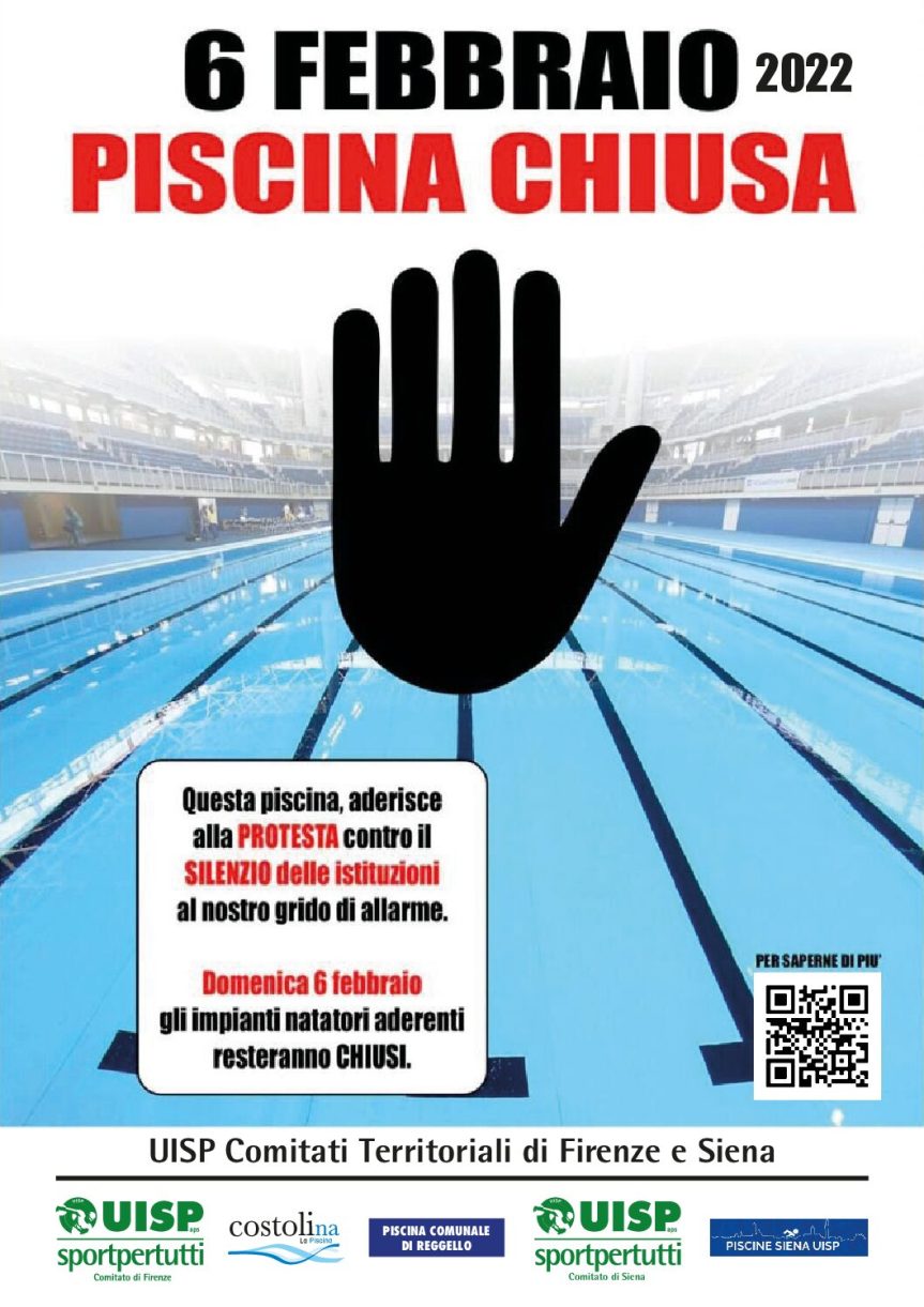 Siena: Domenica 6 febbraio chiuse per protesta le piscine&nbsp;Uisp