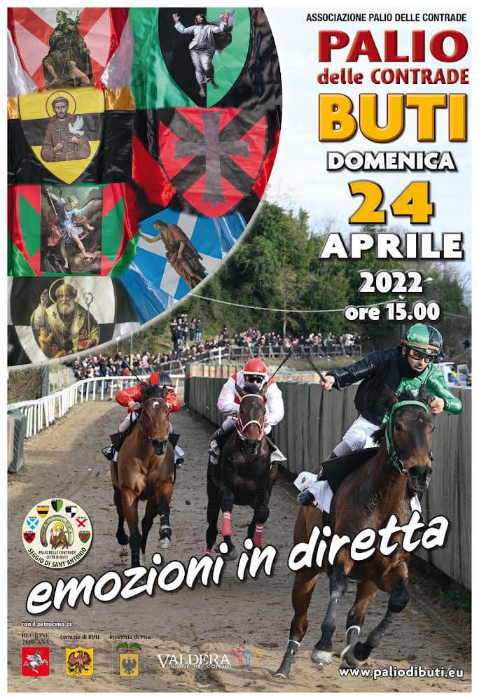 Palio di Buti: Oggi 24/04 non si corre, Palio rimandato a domani&nbsp;25/04