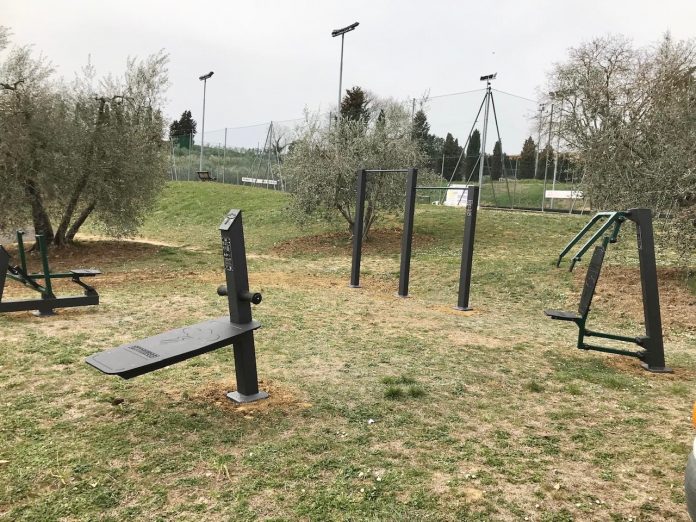 Provincia di Siena: San Quirico d’Orcia, al Parco Sorbellini una nuova palestra&nbsp;all’aperto
