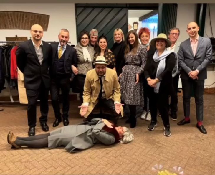 Palio di Legnano: Contradaioli di San Domenico attori alla “Cena con&nbsp;Delitto”