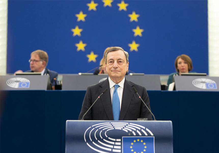 Italia: Il Presidente Draghi al Parlamento&nbsp;europeo